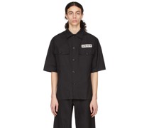 Black Cotton Shirt