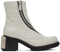 Gray Ergonomic Boots