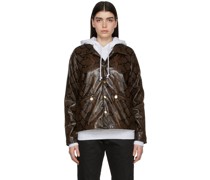 Brown Sierra Leather Jacket