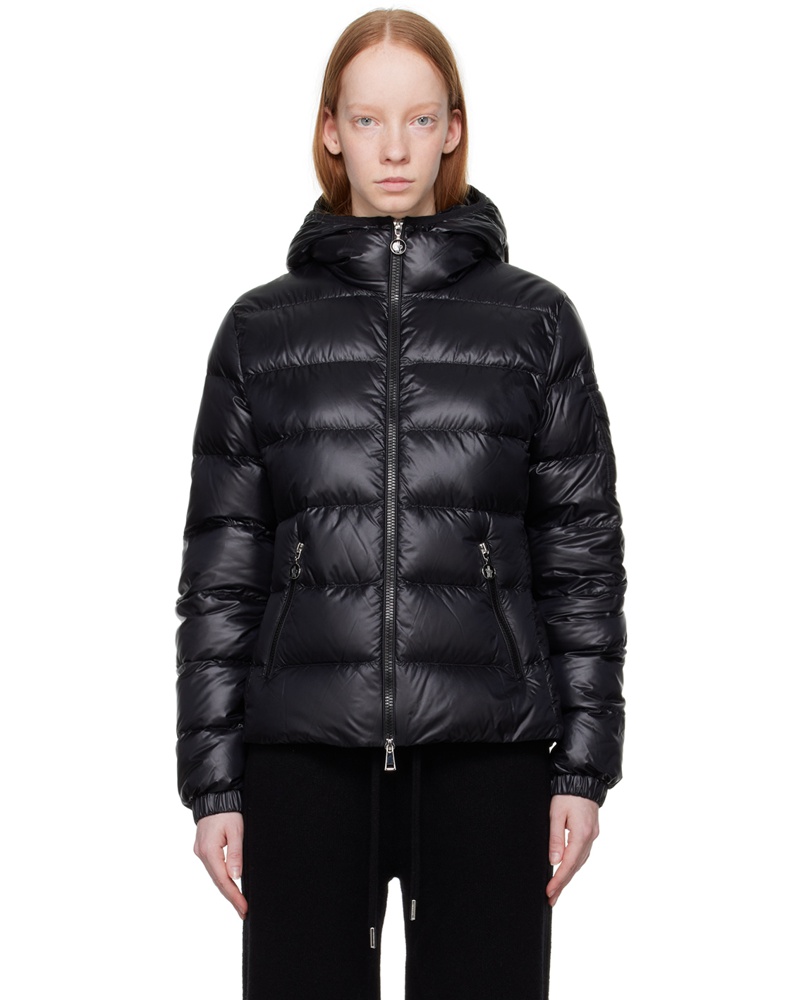 Moncler Damen Black Gles Short Down Jacket