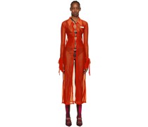 SSENSE Exclusive Red Midi Dress