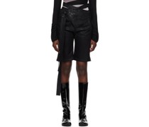 SSENSE Exclusive Black Denim Shorts