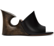 Black Sculpture Mules