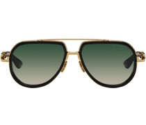 Black & Gold Vastik Sunglasses