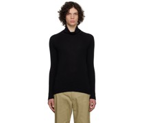 Black Thermal Turtleneck
