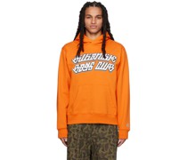 Orange Cursive Hoodie