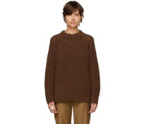Brown Raglan Sweater