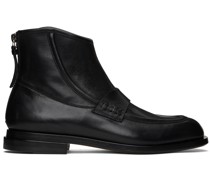 SSENSE Exclusive Black Carnaby Morgan Zip-Up Boots