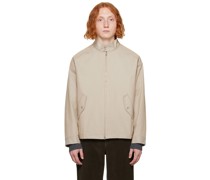 Beige Harrington Jacket