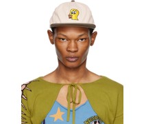Beige Duck Face Cap