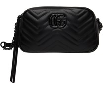 Black GG Marmont Shoulder Bag