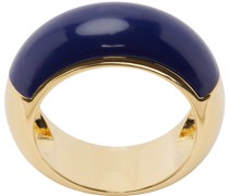 Gold & Blue Hunter Ring