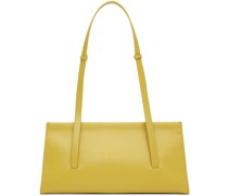 SSENSE Exclusive Yellow Baguette Shoulder Bag