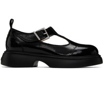 Black Everyday Buckle Mary Jane Loafers