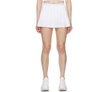 White Varsity Skirt