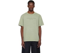 Green Embossed T-Shirt