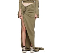 Green Edfu Maxi Skirt