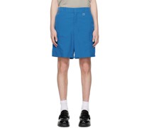 Blue Hardware Shorts