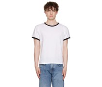 SSENSE Exclusive White Ringer T-Shirt