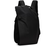 Black Medium Isar Obsidian Backpack