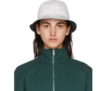 Reversible Off-White & Green Horne Bucket Hat