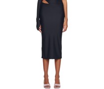 SSENSE Exclusive Black Raices Midi Skirt