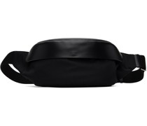 Black Lid Belt Bag Medium Pouch