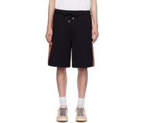Black Side Curb Shorts