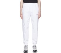 White Cotton Lounge Pants
