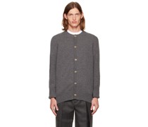 SSENSE Exclusive Gray Scarf Sweater