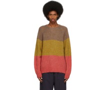 Multicolor Mohair & Wool Boxy Sweater