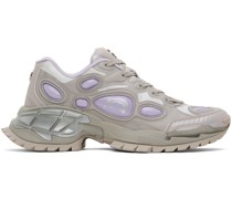 Gray & Purple Nucleo Sneakers