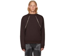 Brown Affable Sweatshirt