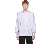 Purple Cotton Long Sleeve T-Shirt