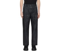 Black D-Chino-Work Jeans