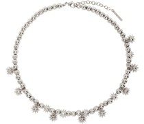 SSENSE Exclusive Silver Spiky Ball Necklace