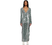 Gray Solaria Maxi Dress