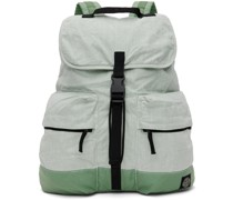 Green Drawstring Backpack