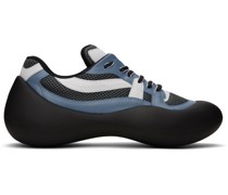 Blue & Black Bumper Hike Low Top Sneakers