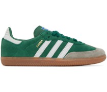 Green & Gray Samba OG Sneakers