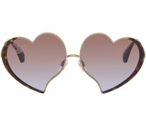 Gold & Tortoiseshell Lovelace Sunglasses