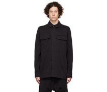 Black Organic Cotton Shirt