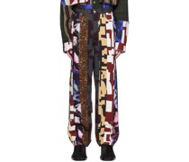 Multicolor Patchwork Jeans