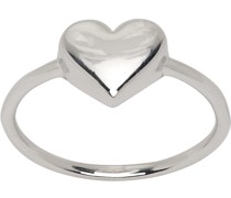 Silver #5407 Mini Heart Ring