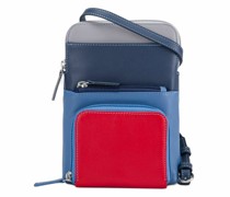 Travel Umhängetasche Leder 14 cm royal