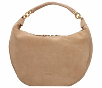 Maelody Suede Schultertasche Leder 35. toasted-toasted