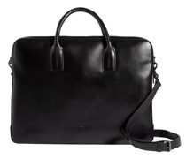 Luc 2 Aktentasche Leder Laptopfach black