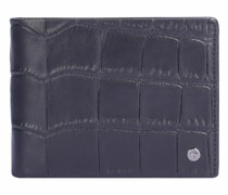 Fano Typhon Geldbörse RFID Schutz Leder 12.5 cm black