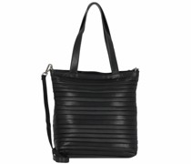 Tabily Shopper Tasche Leder black