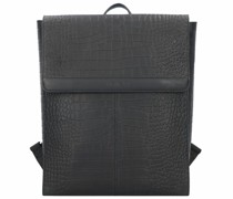 Casual Cayla Rucksack Leder Laptopfach black